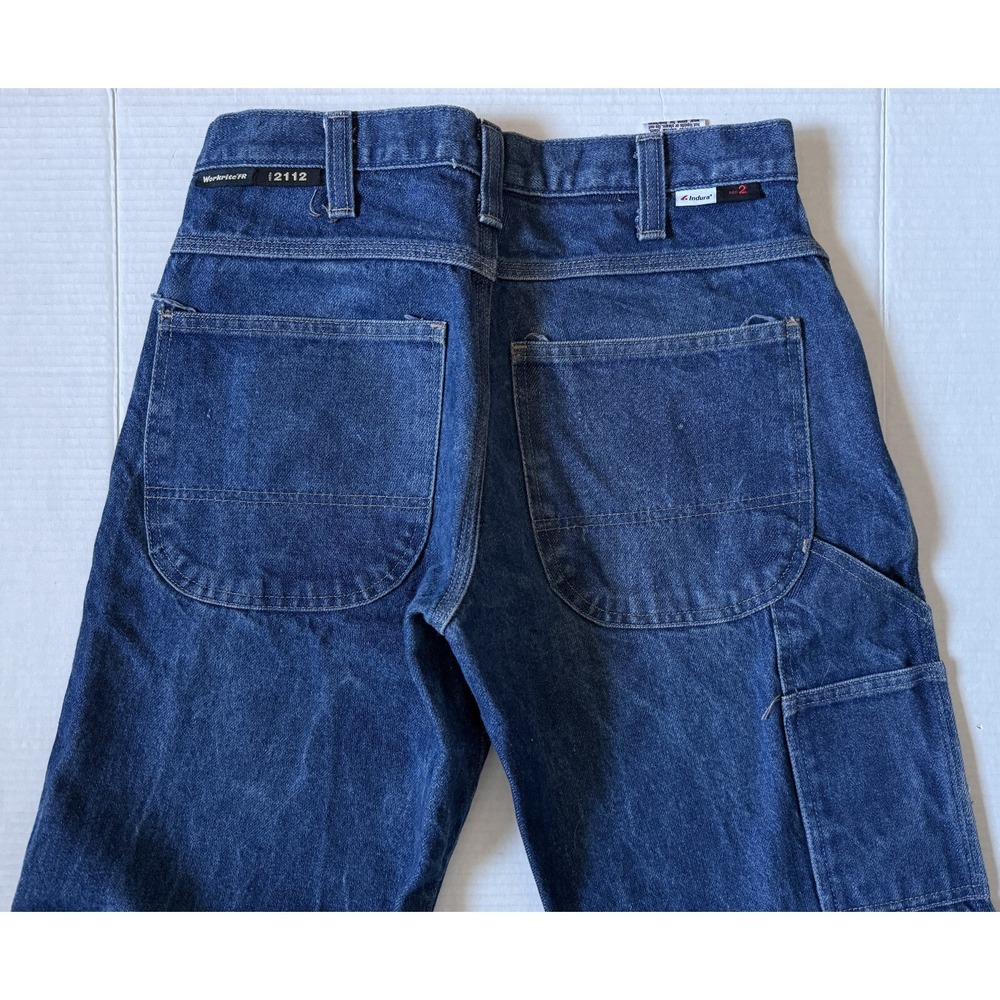 WORKRITE WESTEX INDURA - Men's Fire Resistant Carpenter Denim Blue Jeans - 30x31